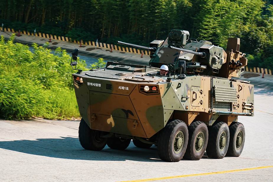 ROK Deploys New KW2 30mm Anti-Aircraft Gun Wheeled Vehicle System