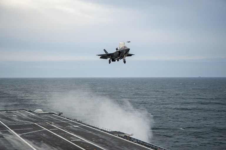 Italy got F-35B Landed on ITS Cavour