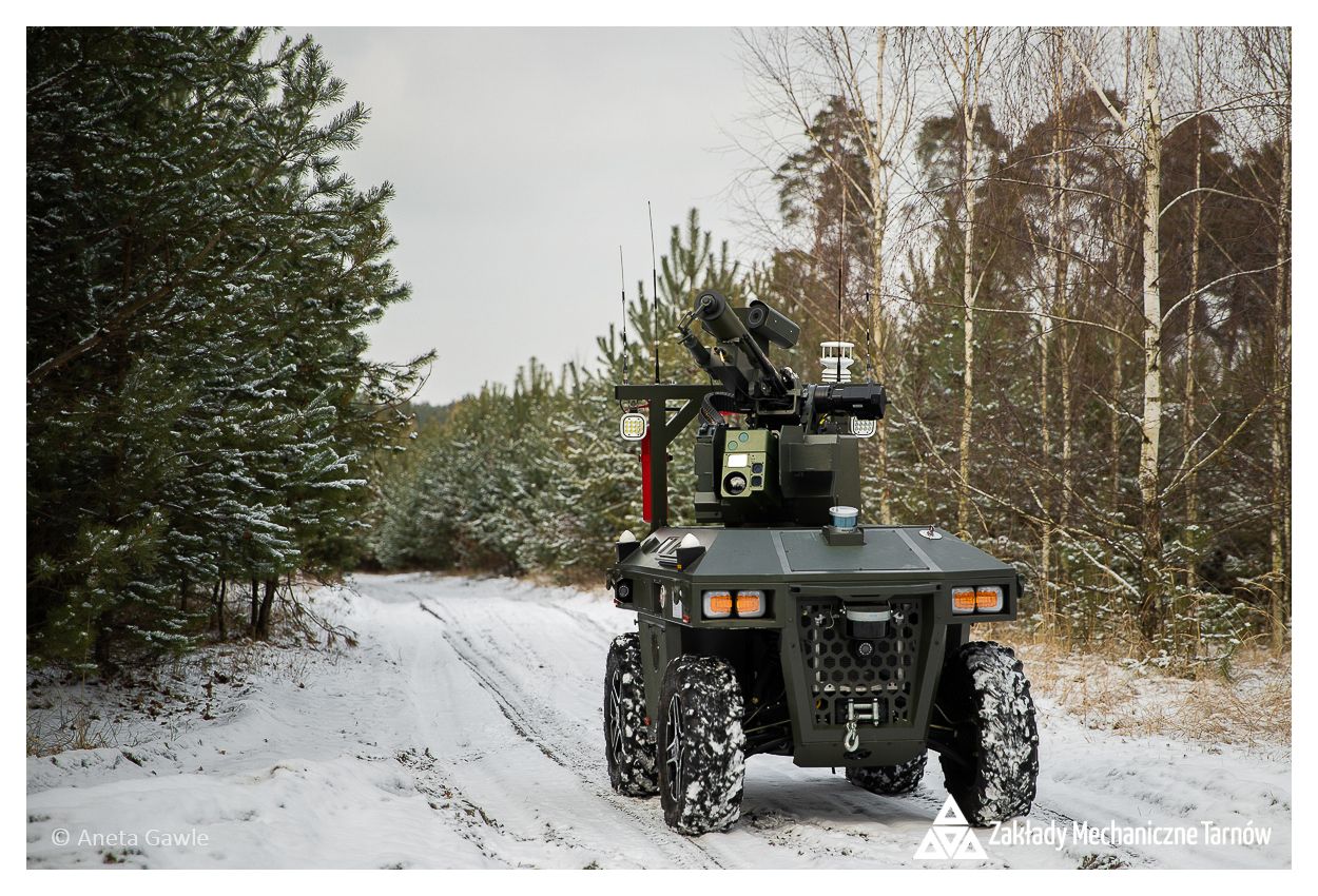 Poland’s Perun UGV test-fires Pirat ATGM 