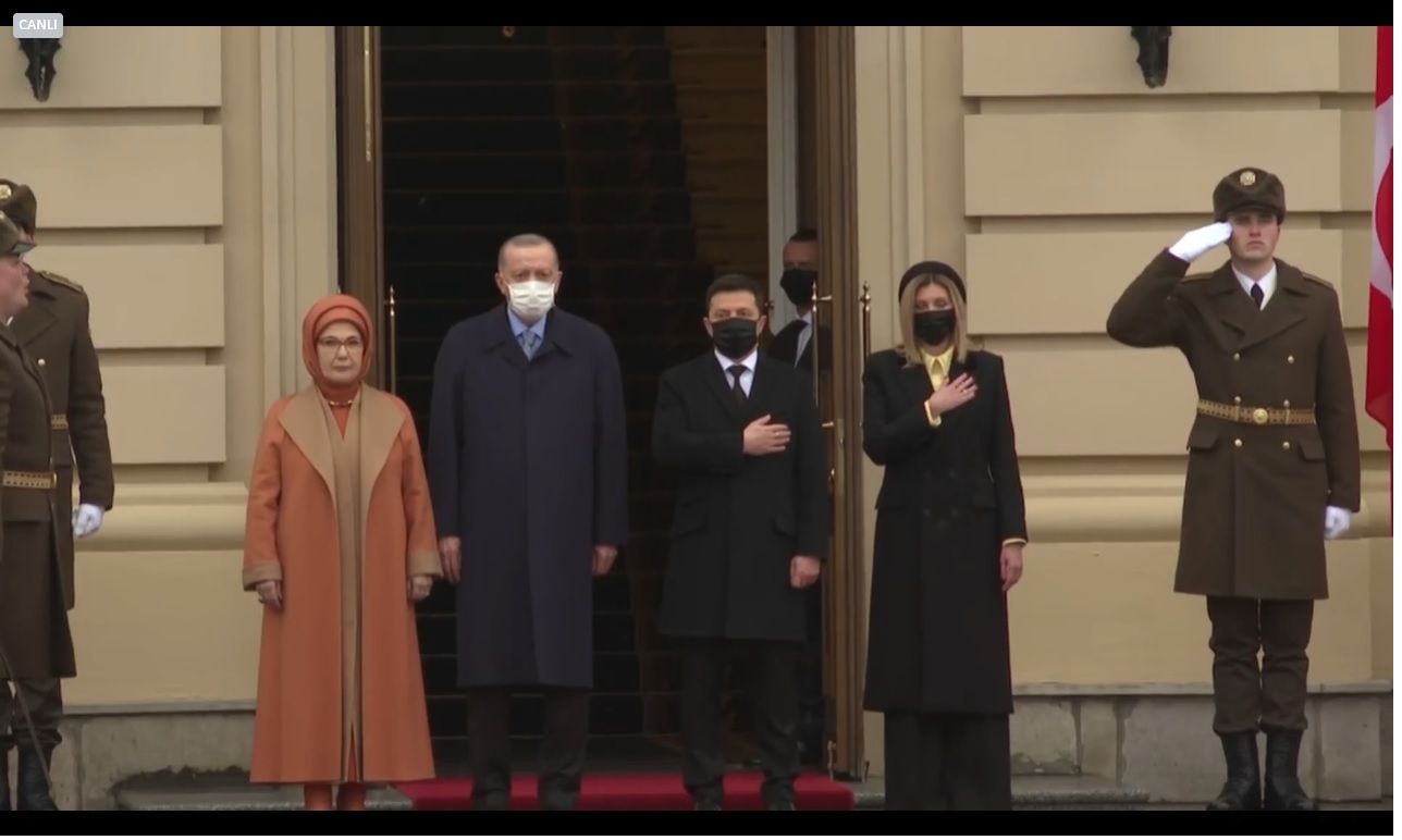 President Erdoğan visits Ukraine