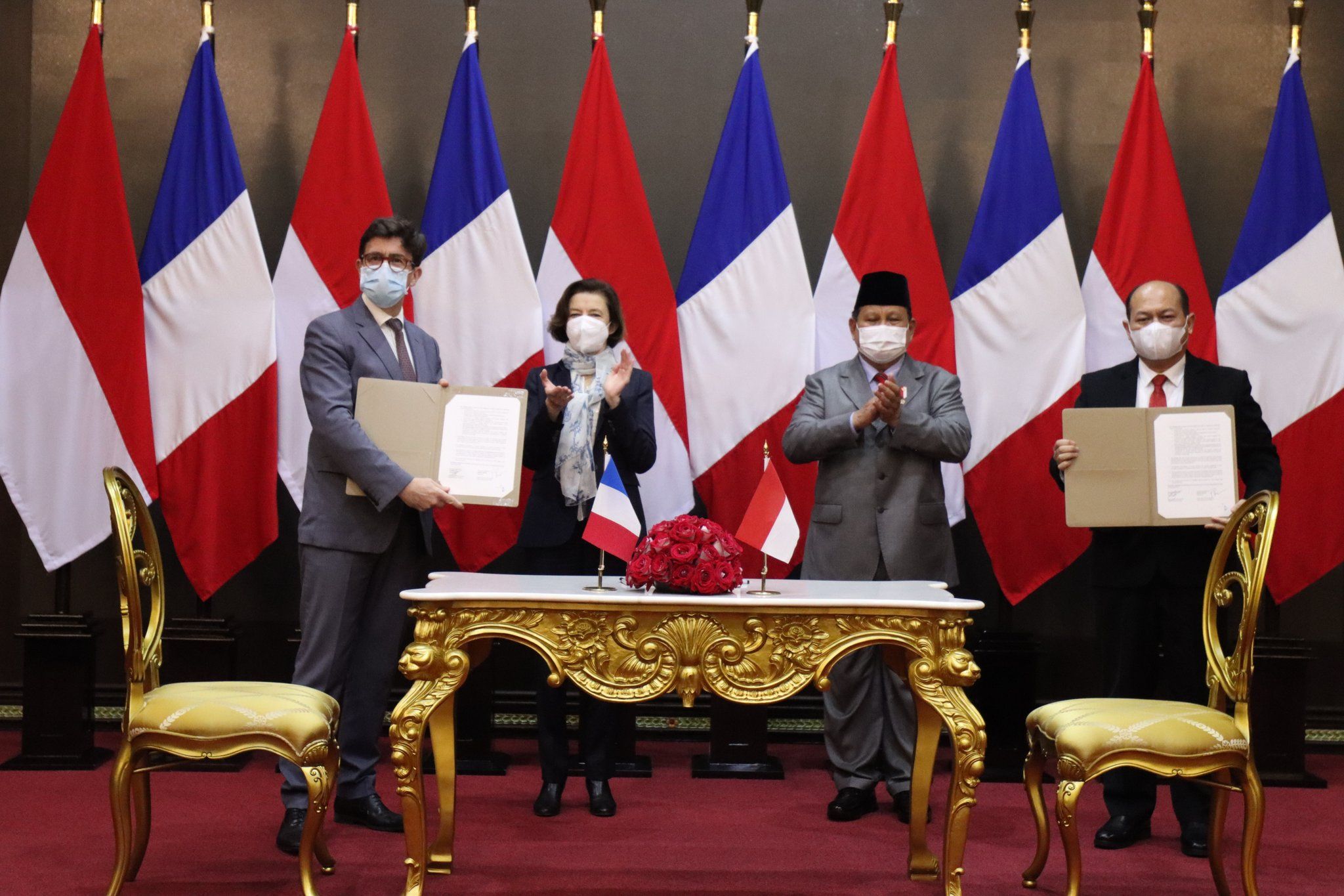 Indonesia inks deal for 42 Rafale fighters with France