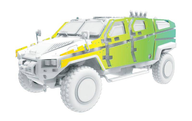 Nurol’s NMS 4X4 Appeared on Chad Streets for the First Time