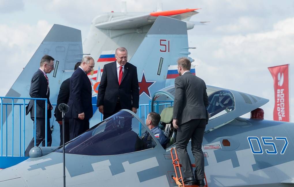 Russia Wants to sell Su-35 and Su-57 Fighter Jets to Turkey
