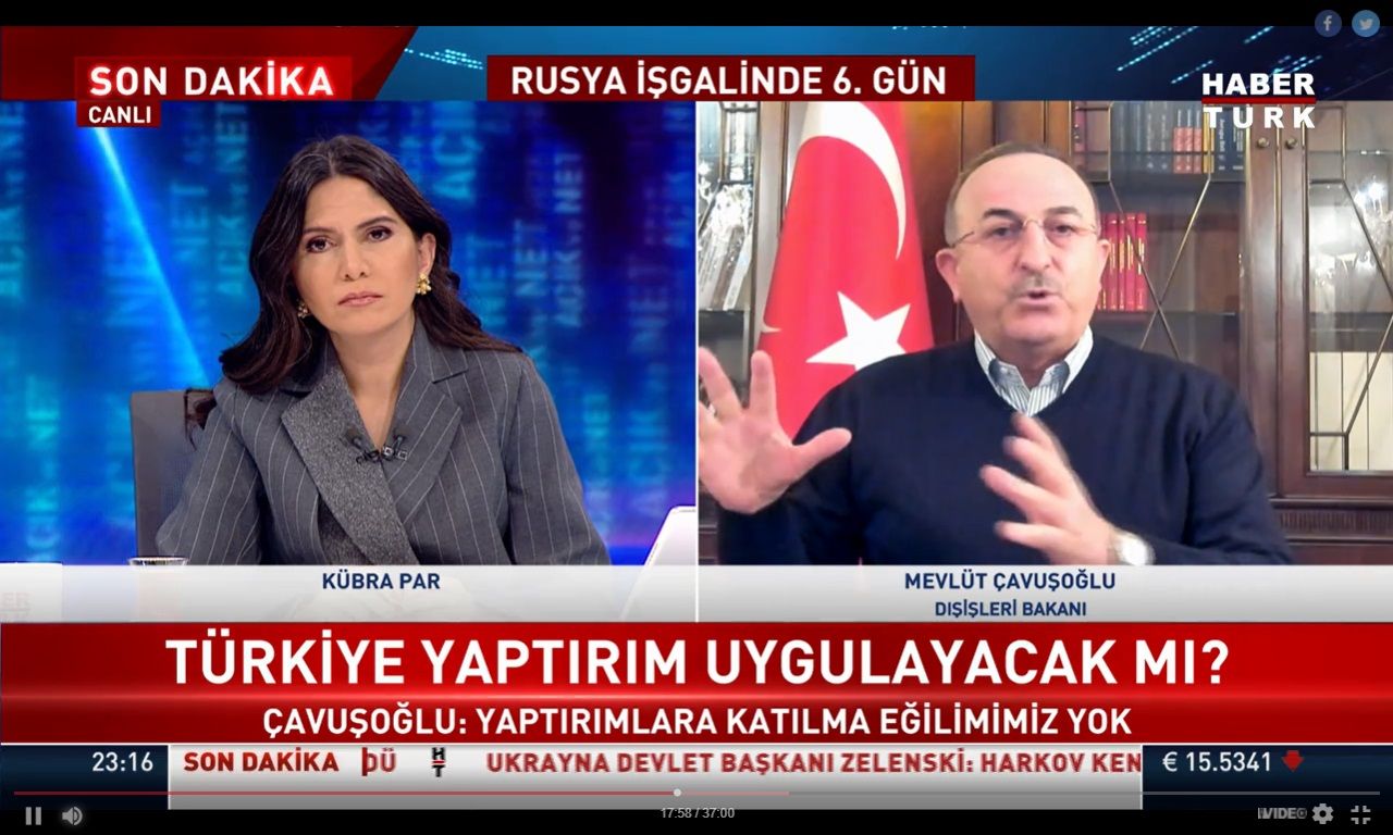 Çavuşoğlu: Russian Ships Returned due to the Montreux Article 19
