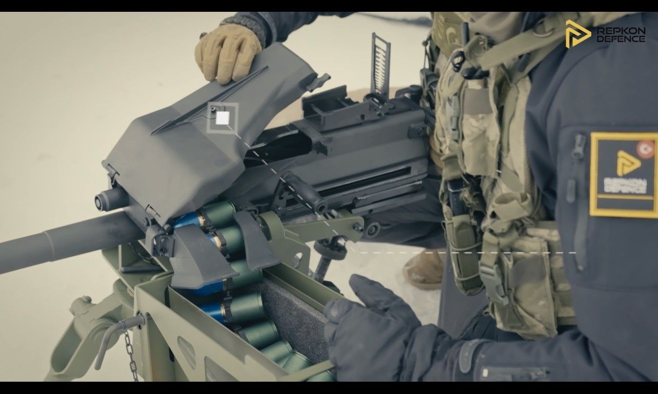  Repkon Defence Presented 40 mm Automatic Grenade Launcher
