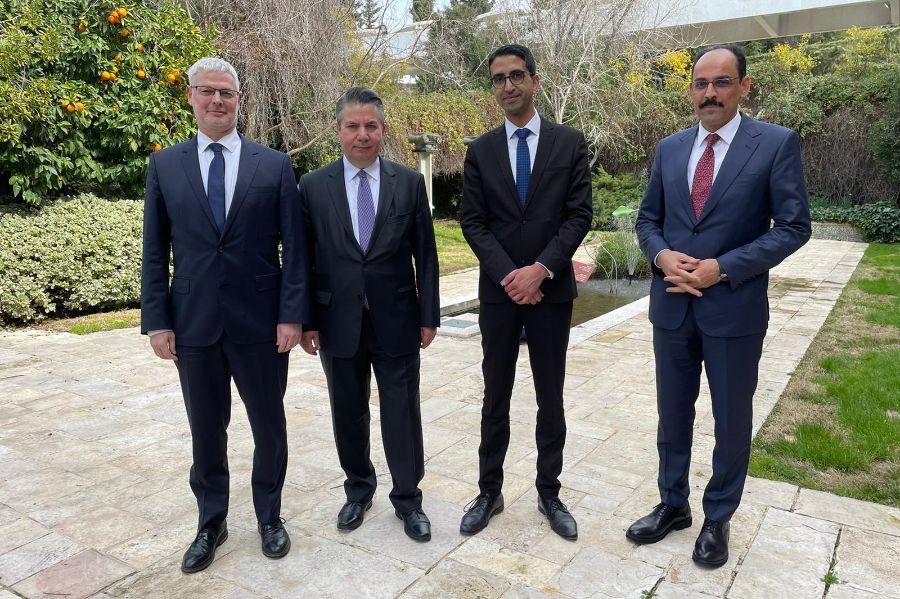 Israel&rsquo;s President visits Turkey for the first time since 2008