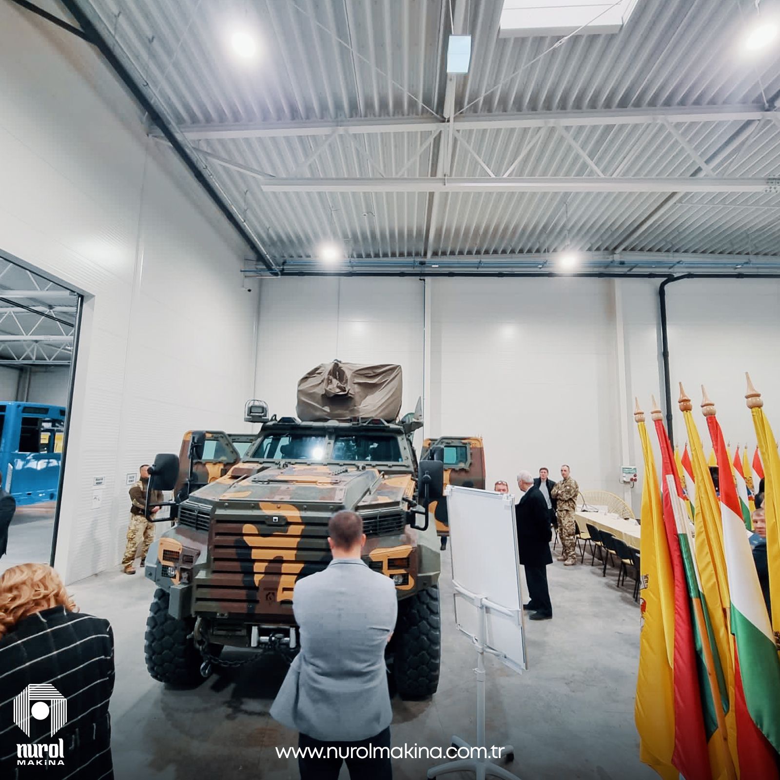 Nurol Makina will produce vehicles in Europe
