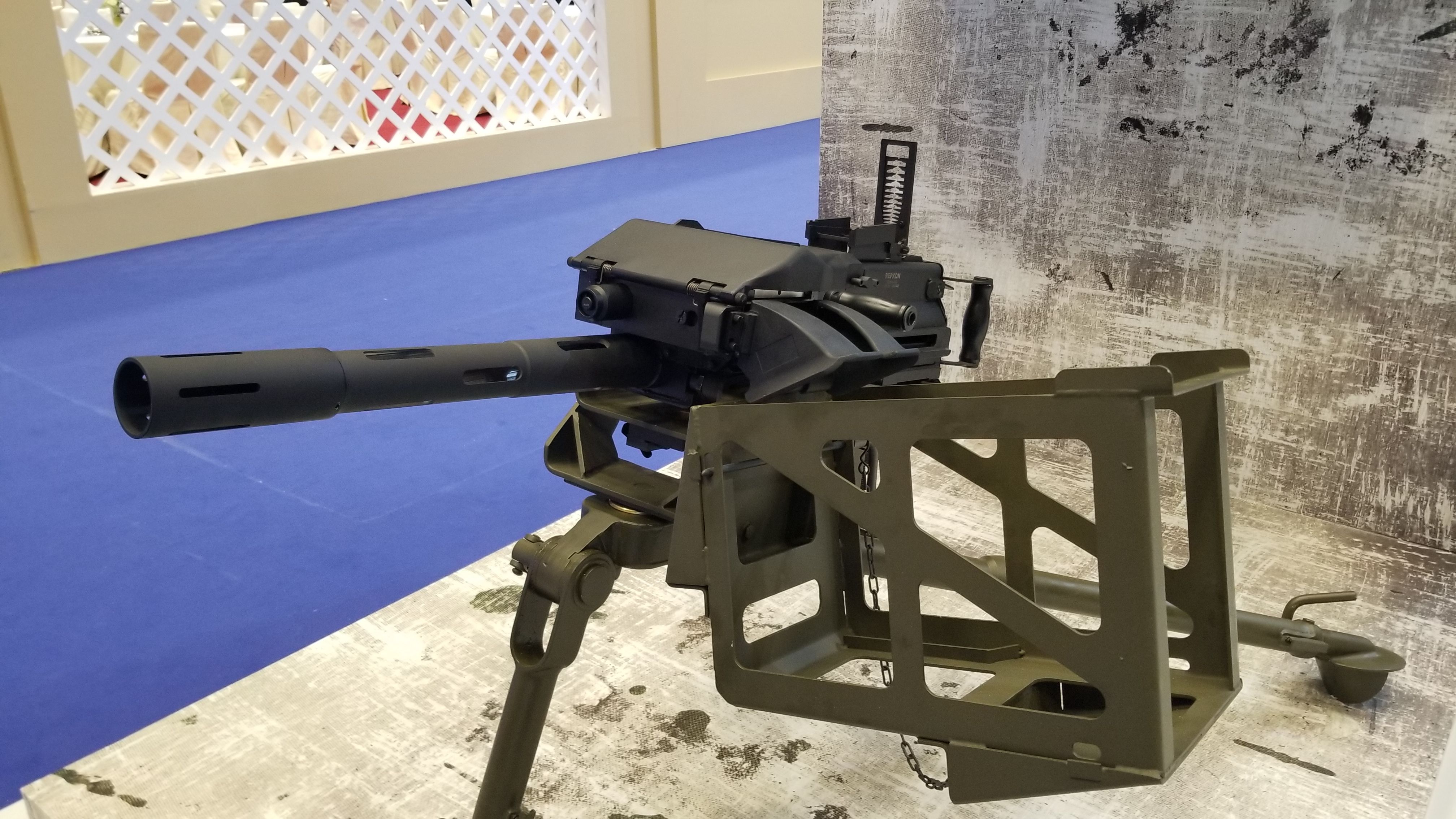 Repkon Defence Presented 40 mm Automatic Grenade Launcher at DIMDEX and DSA