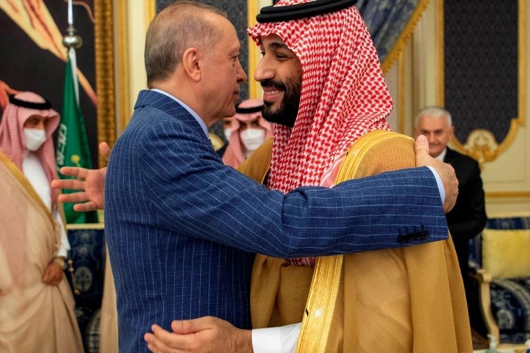 Erdoğan met Saudi leaders for the first time since the Khashoggi murder