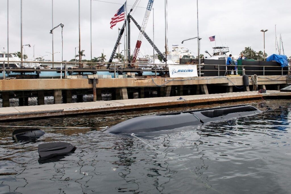 US Navy launches Boeing&rsquo;s Orca XLUUV Submarine