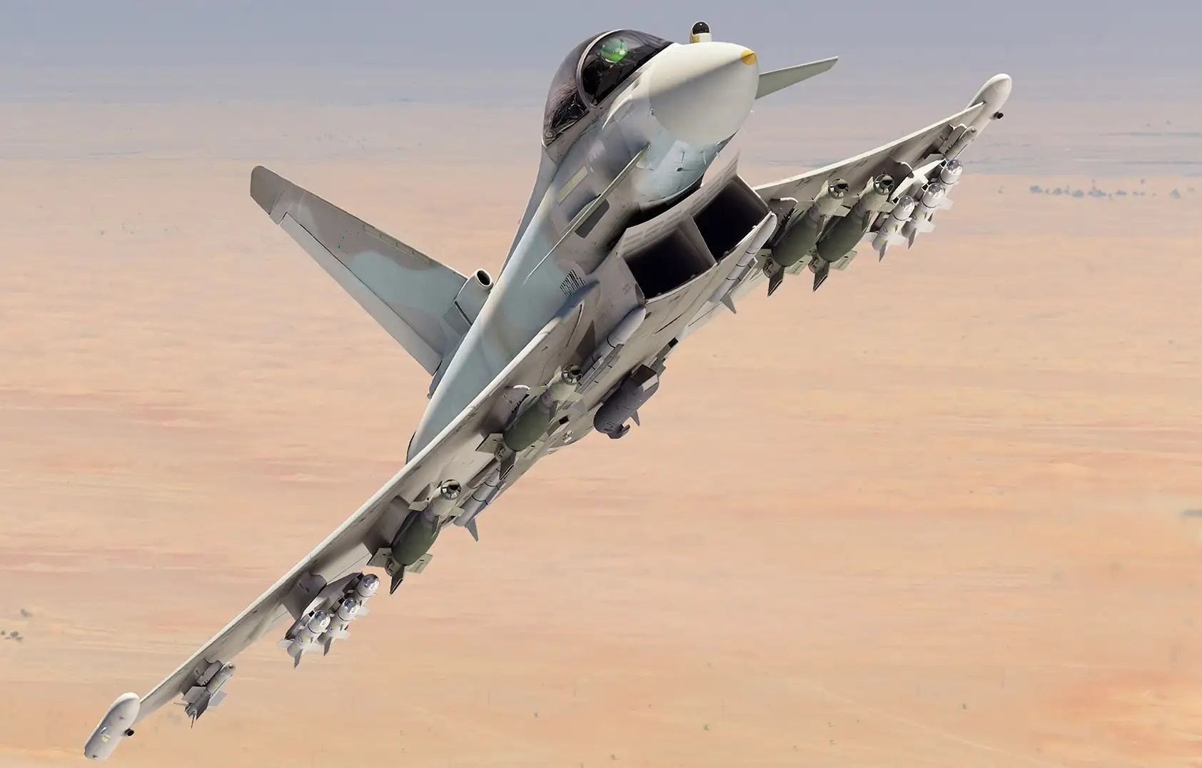 Qatar Starts receiving ordered Eurofighter Typhoons in August