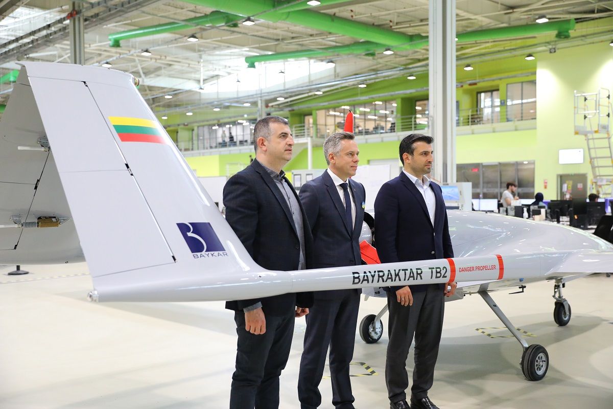 Lithuanian People Donate TB2 UAV to Ukraine