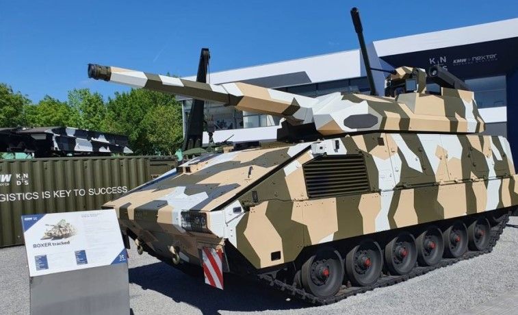 Rheinmetall presents the new Boxer IFV