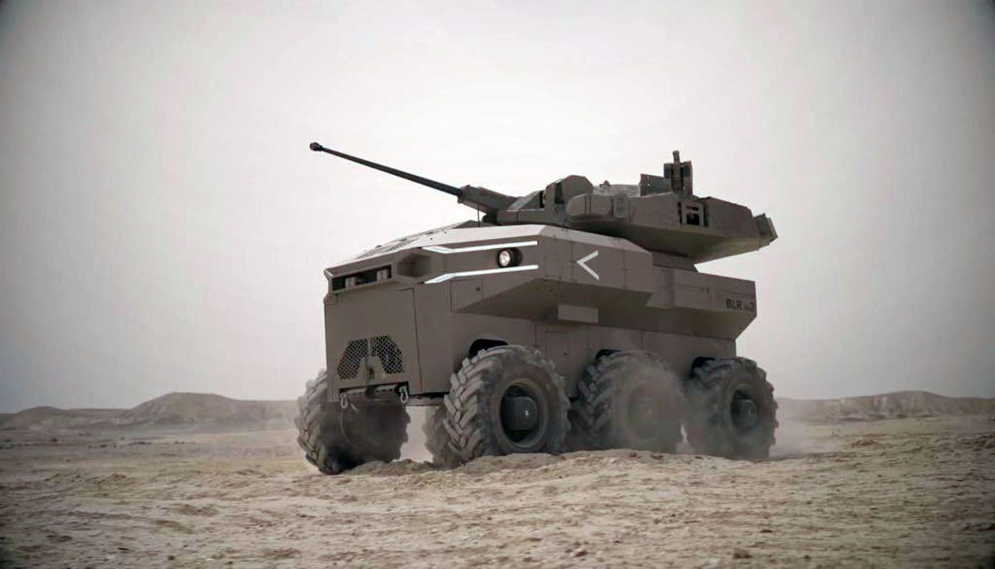 Elbit Unveiled Unmanned Ground System: ROBUST