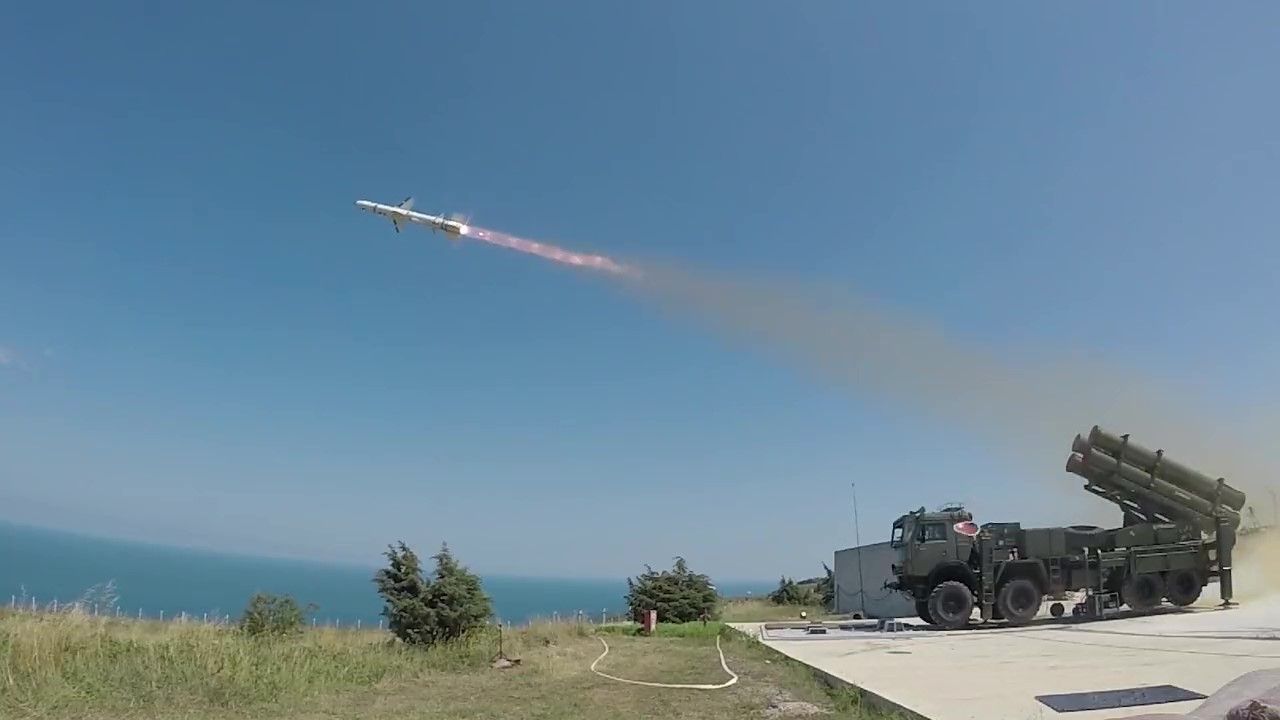 Test fire of Land Based Atmaca Missile