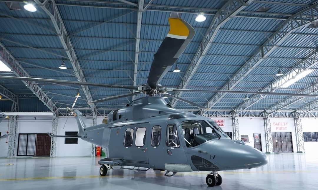The Malaysian Navy Receives two New AW139 Maritime Helicopters From Italy