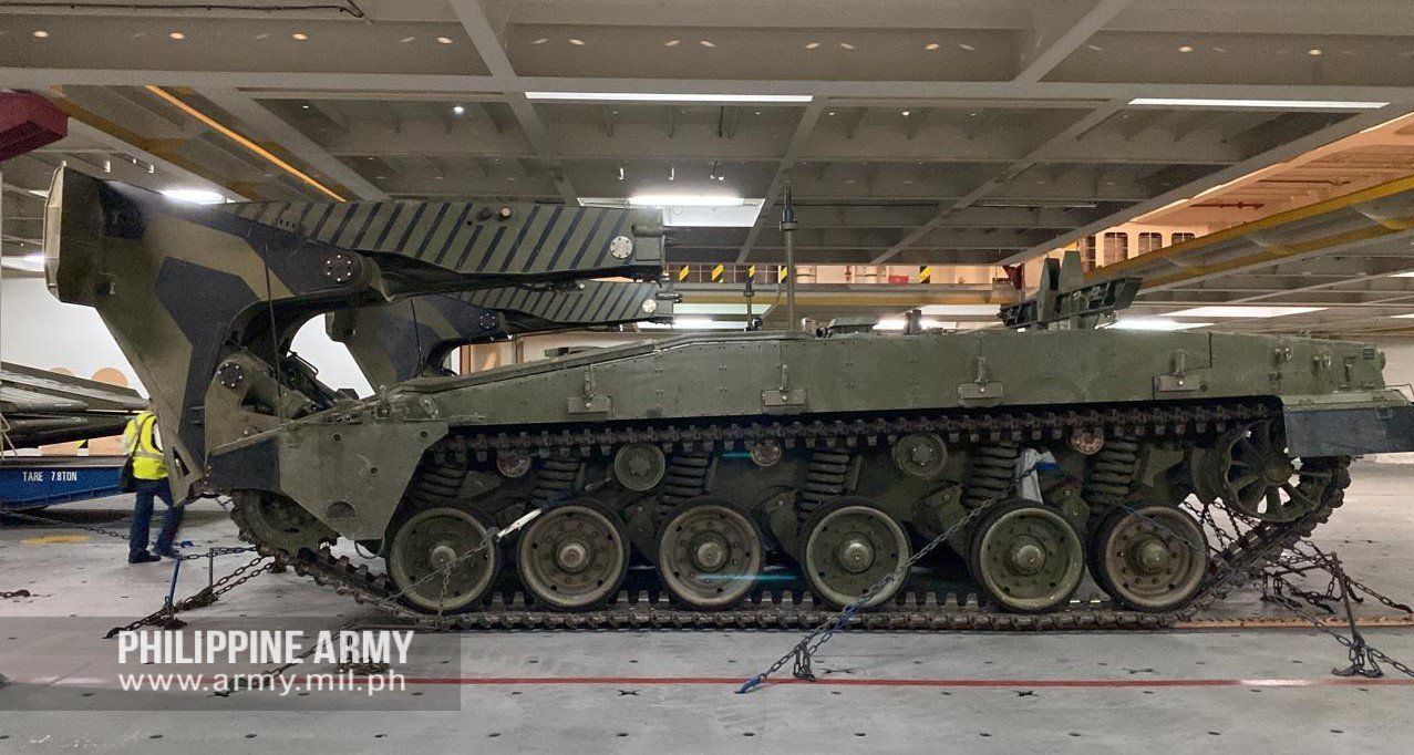The Philippines received two armoured bridgelayers based on the Merkava IV