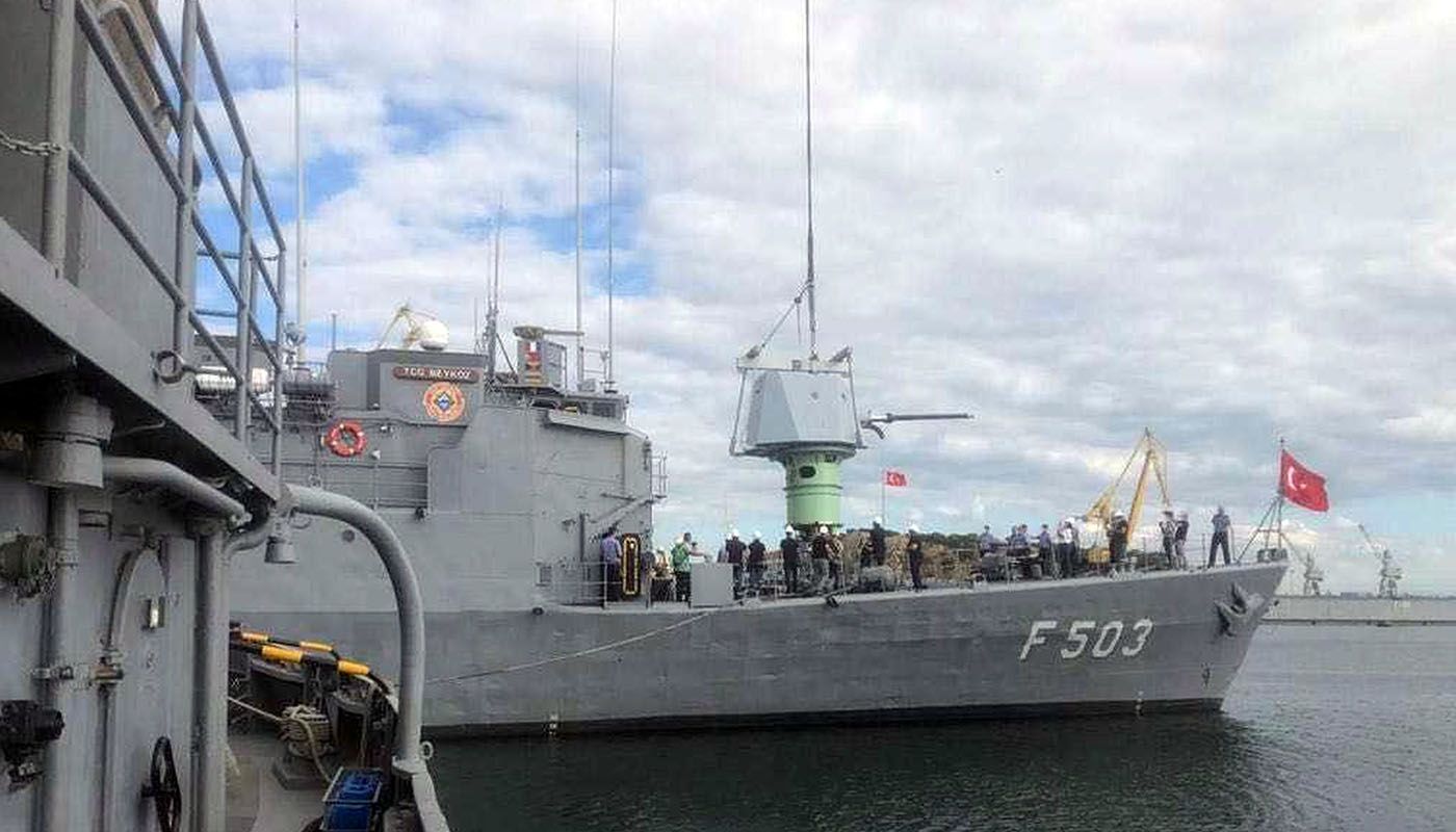 MKE&rsquo;s 76/62 mm Naval Gun is Installed on TCG Beykoz Corvette for Trials