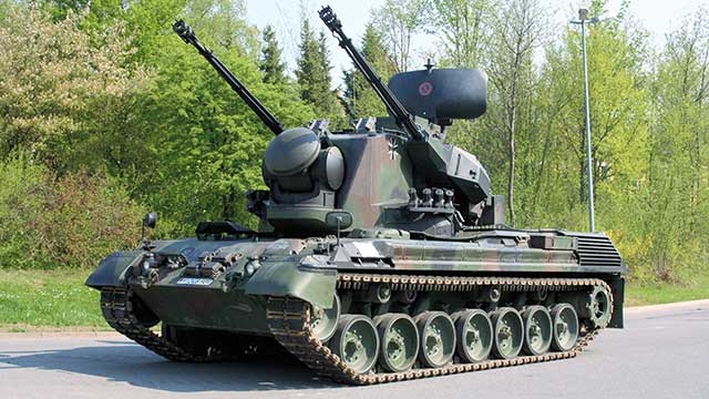 German self-propelled howitzers in Ukraine are showing signs of wear