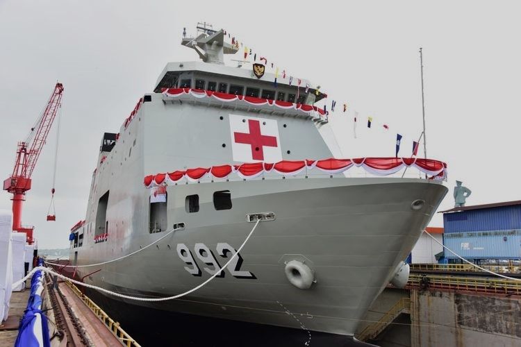 Indonesia launches second Dr Wahidin Sudirohusodo-class hospital ship