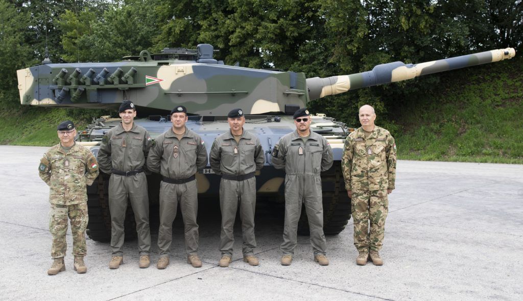 Germany delivered the first PzH 2000 howitzer to the György Klapka