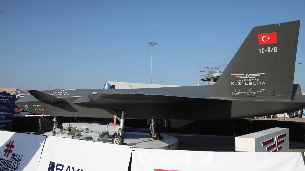 Baykar Exhibited KIZILELMA Fighter UAV at TEKNOFEST KARADENIZ