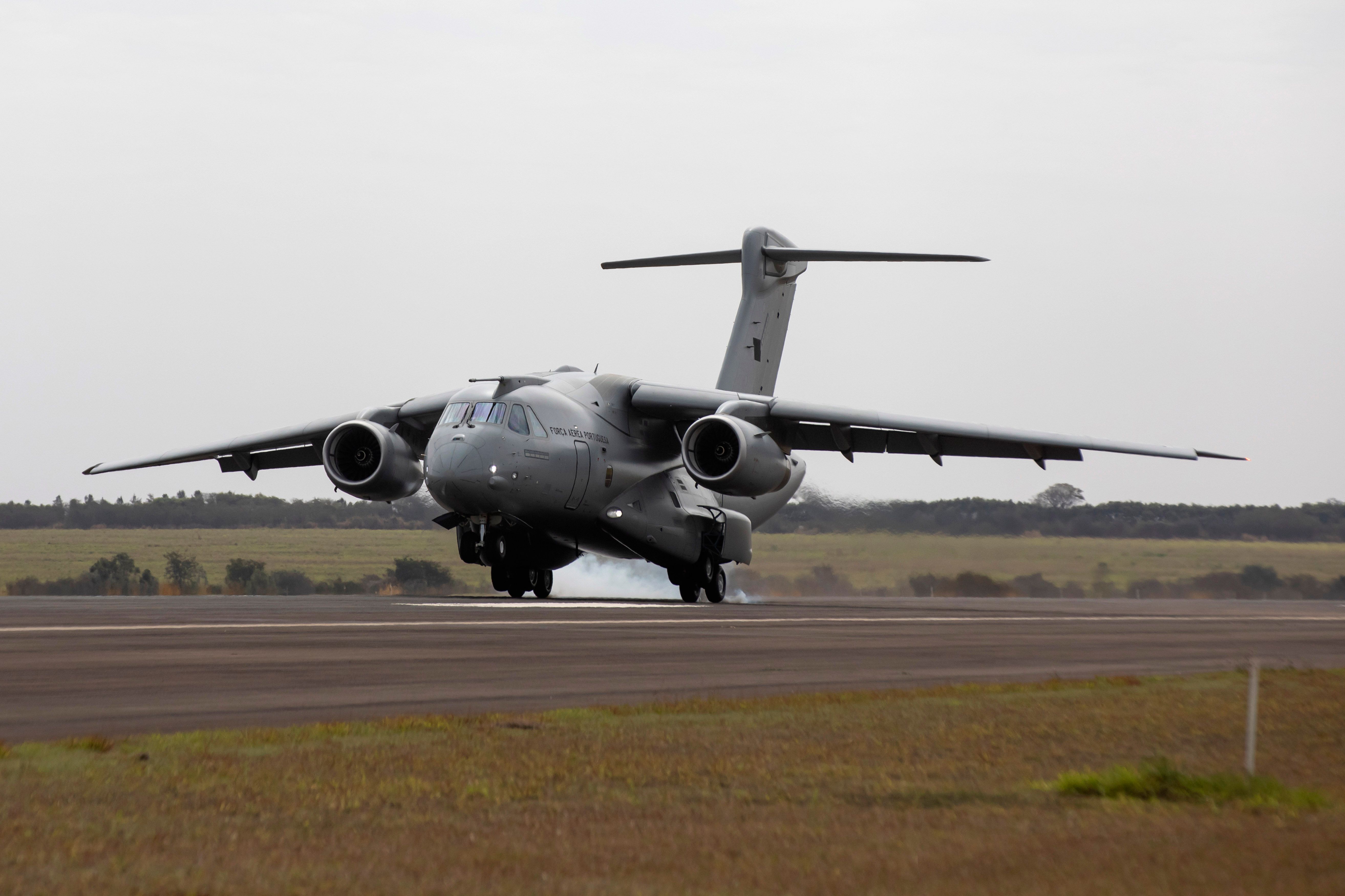 Embraer releases the first photos of the KC-390 for the Portuguese Air Force