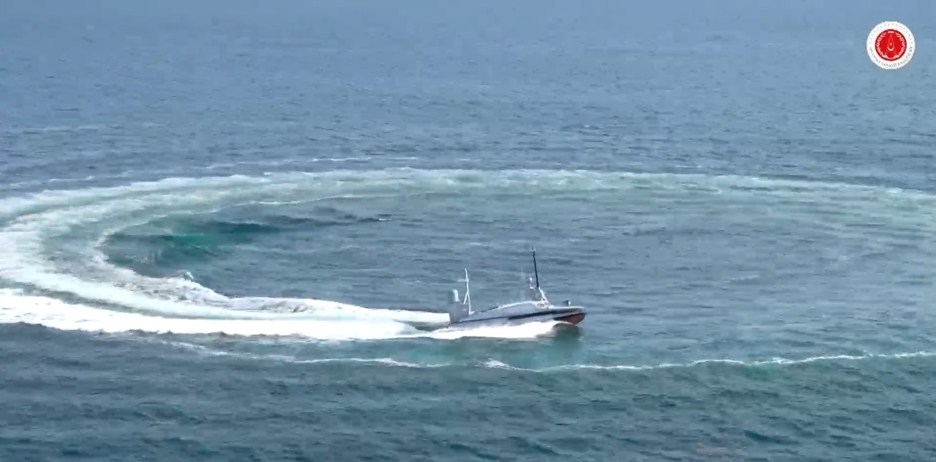 Turkish EW capable unmanned vessel Marlin on the trials