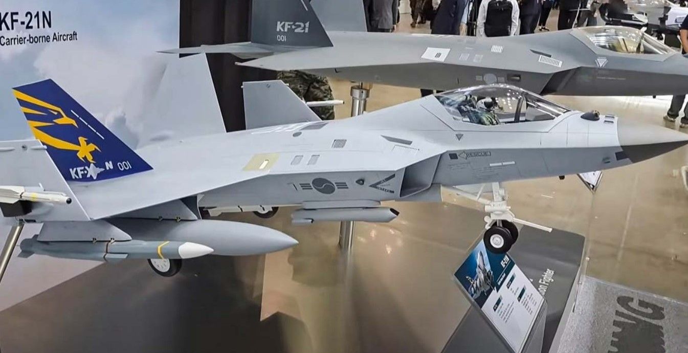 KAI Unveiled the aircraft carrier design of the KF-21N