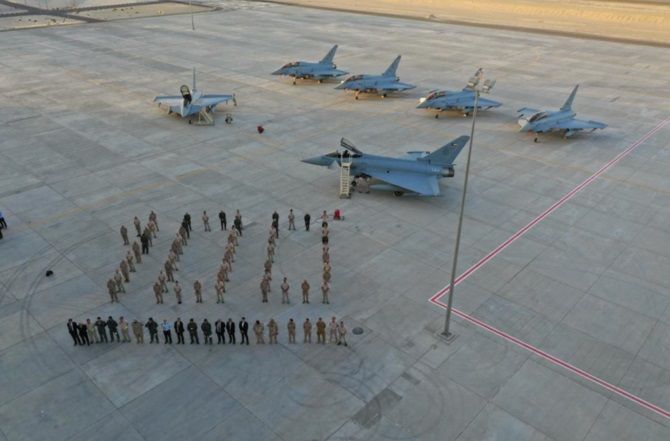 Kuwait has received six of the 28 Eurofighter Typhoons ordered