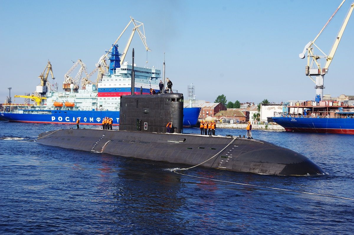 New Submarine to Russian Baltic Fleet