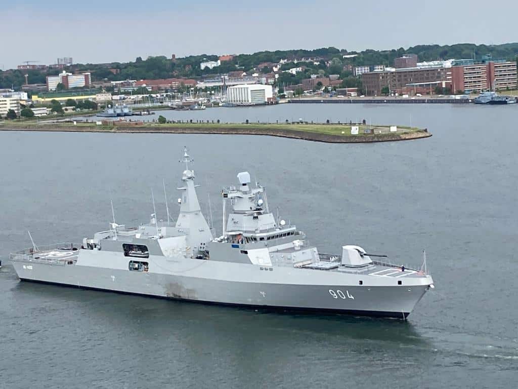 Egypt Took its first MEKO A-200 Frigate