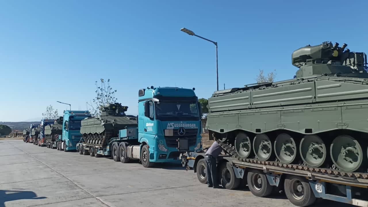 Greece Received First Batch of Marder IFV