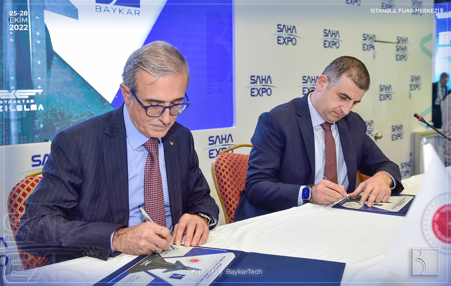 Two Memorandum of Understanding Ceremonies at the SAHA Expo
