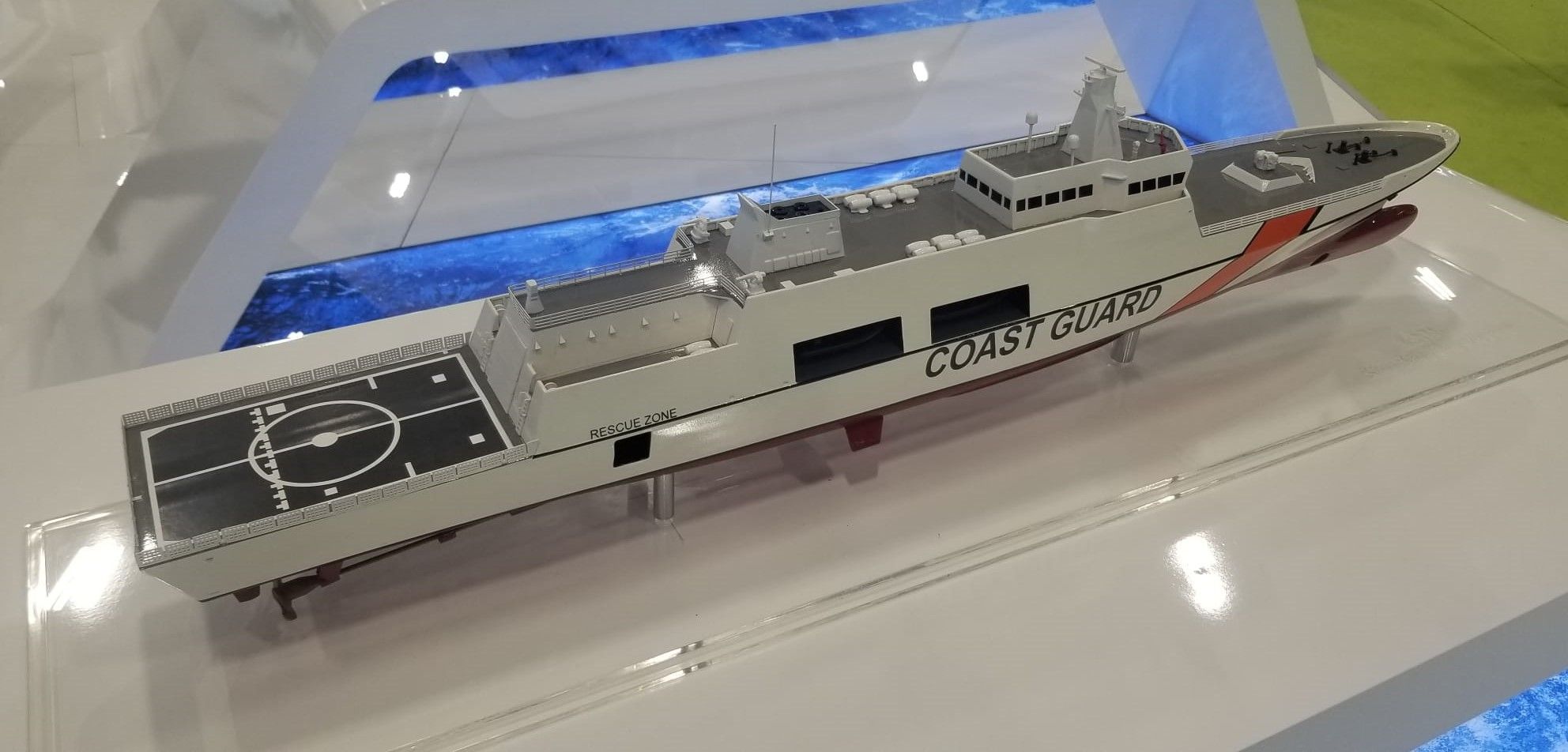 STM Showcasing Coast Guard Ship