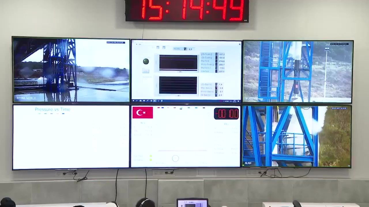 First Ignition for the Lunar Mission