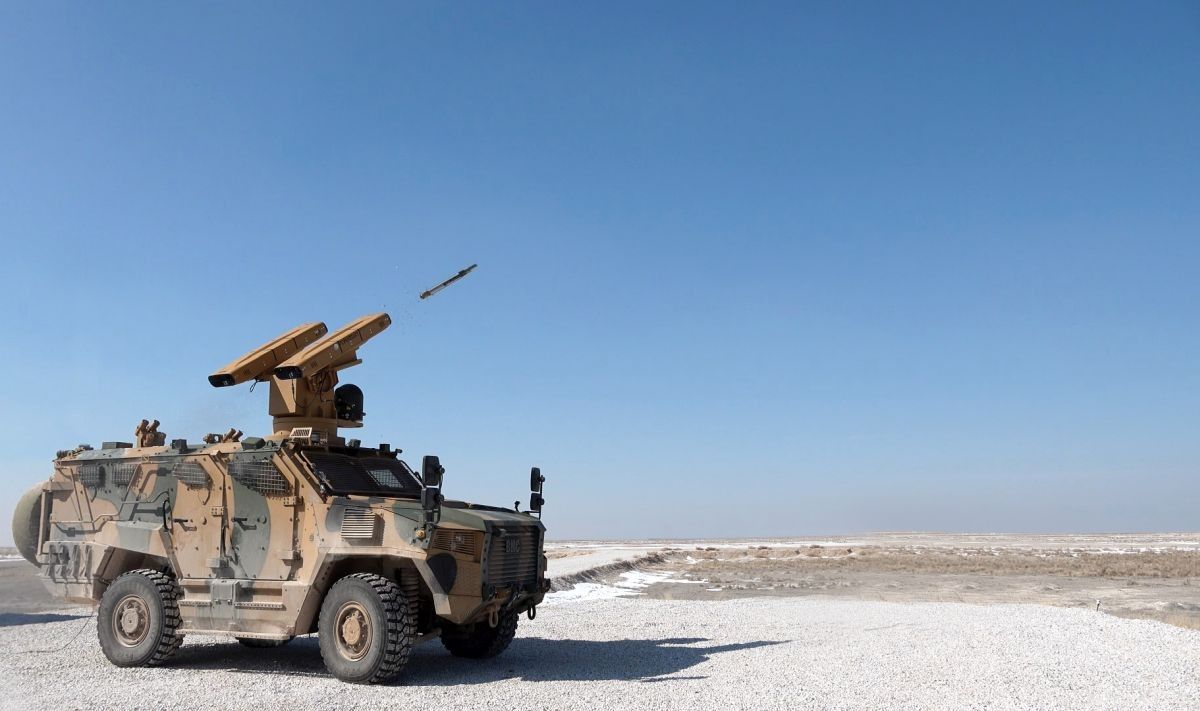 Roketsan Exports Sungur Low Altitude Air Defence Missile