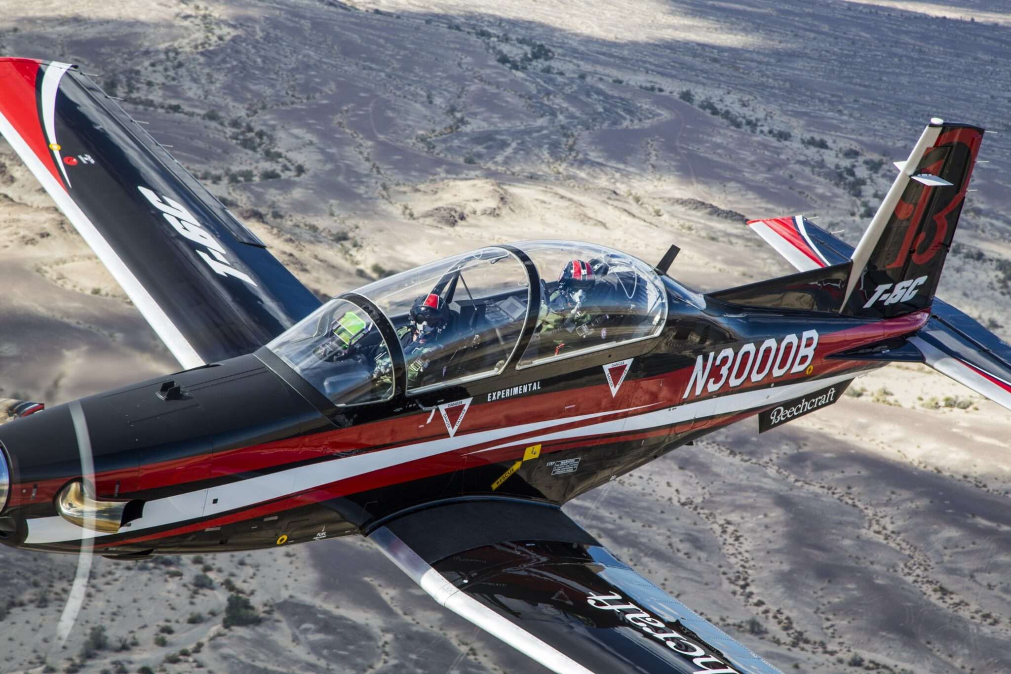 Tunisian Air Force Takes Delivery of First Beechcraft T-6c Texan II