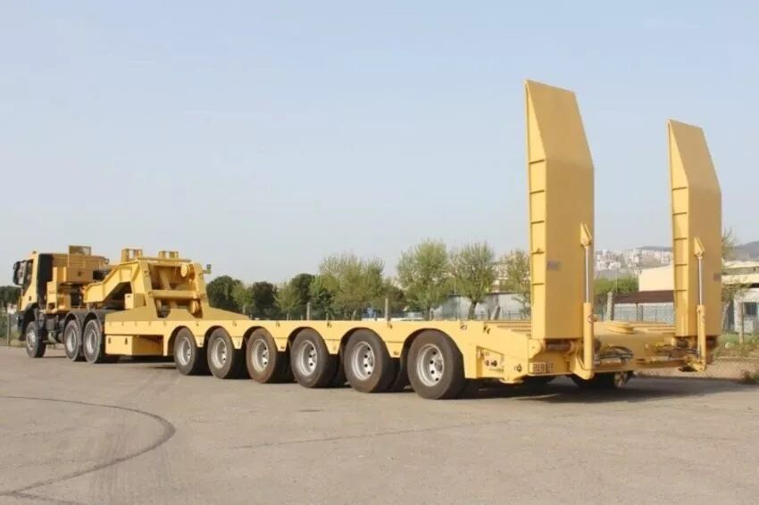 Katmerciler Exports Tank-Carrying Trailer
