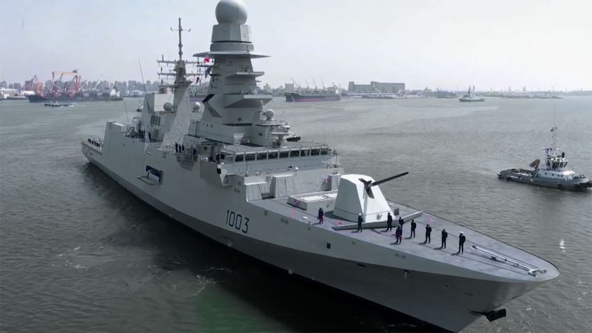 Egypt Receives second Italian FREMM