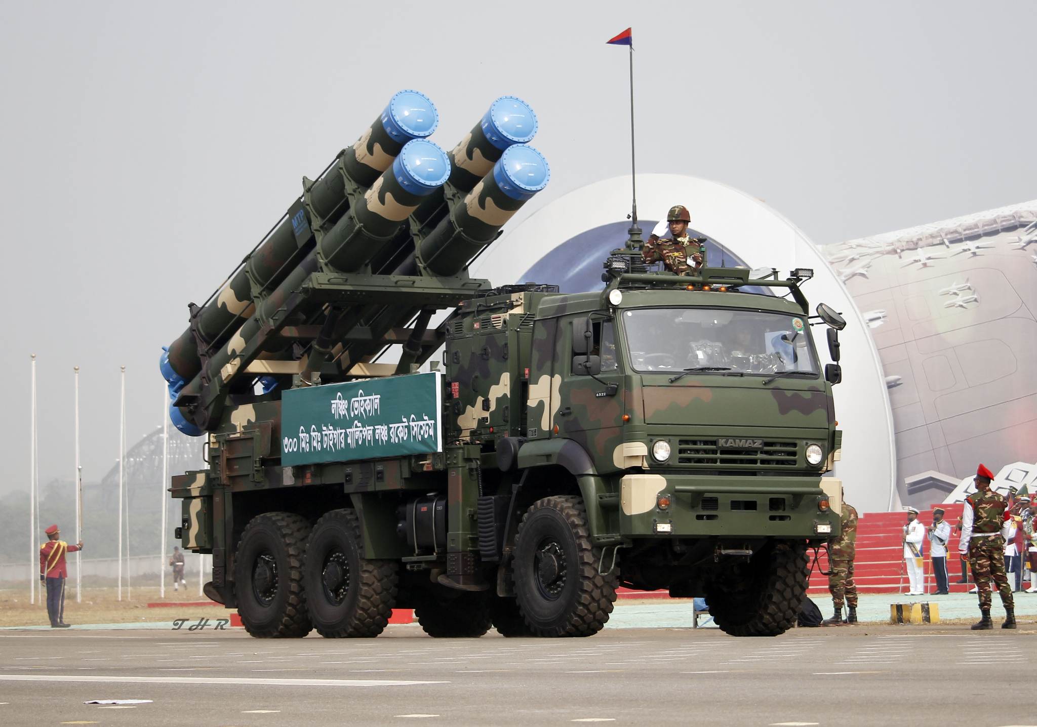 Roketsan’s TRG-300s at Bangladesh’s Parade