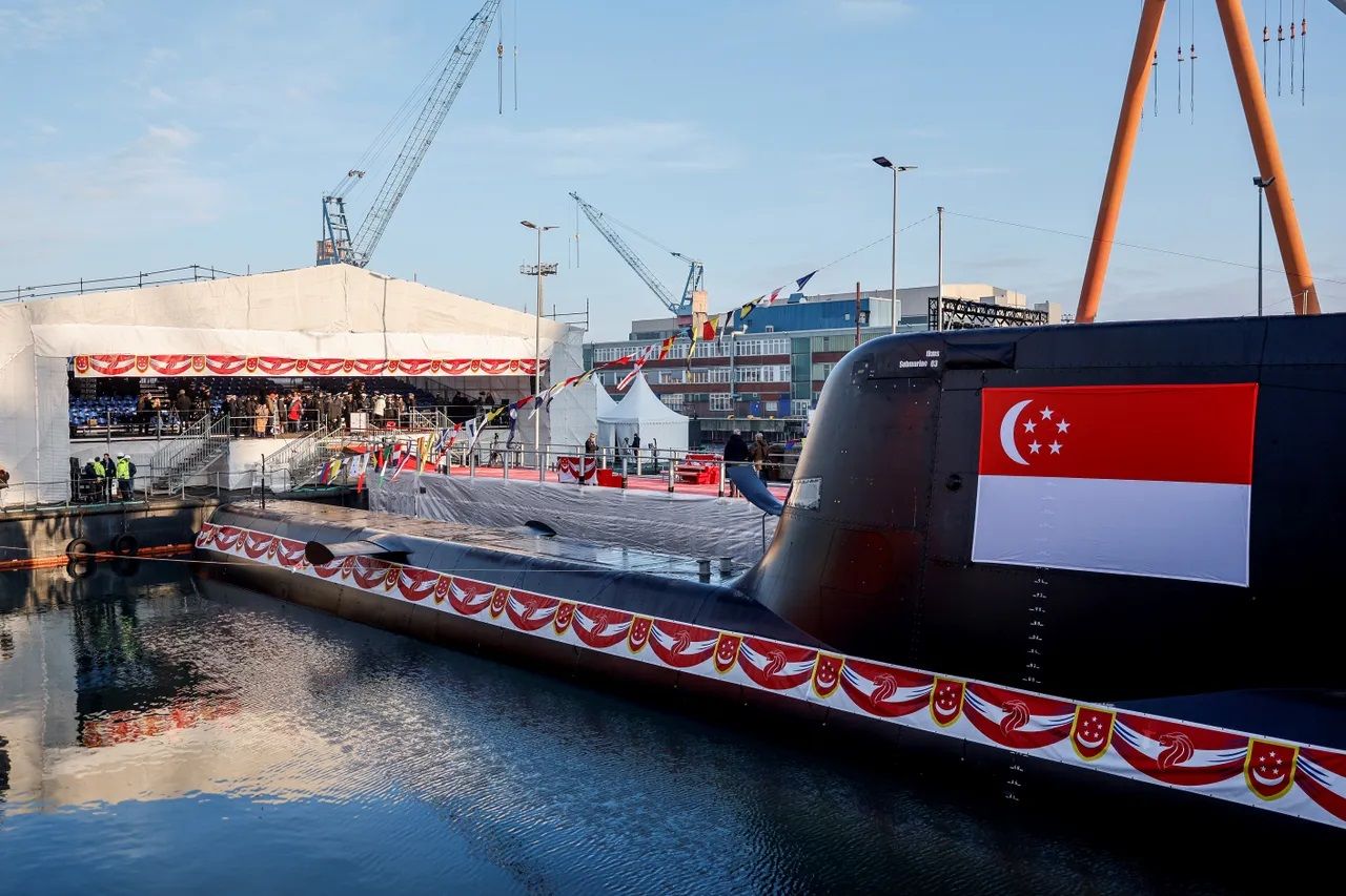 Singapore Navy’s Two Invincible 218SG Class Submarines Launched