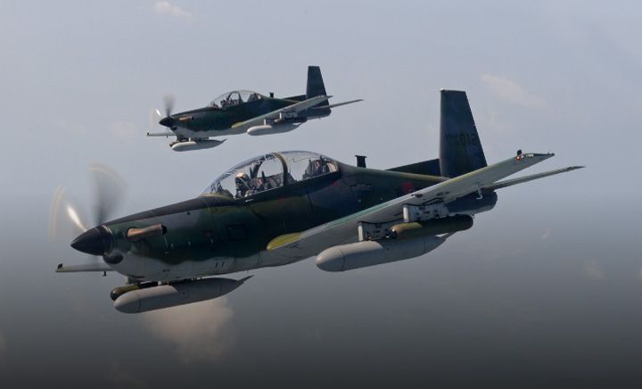 The Korean KA-1 Attack Aircraft Crashed and Both Pilots Ejected