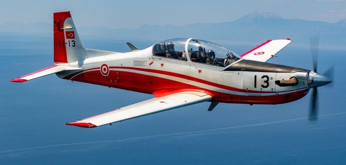 The Korean KA-1 Attack Aircraft Crashed and Both Pilots Ejected