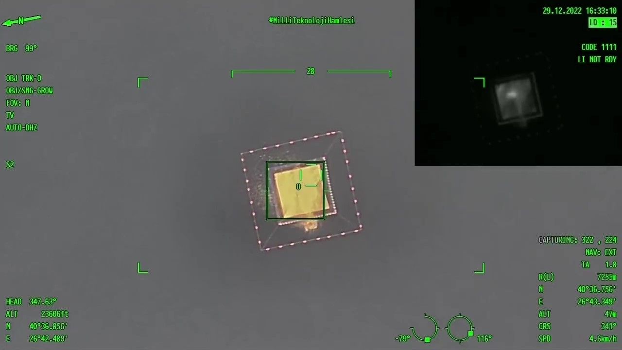 Akıncı Conducts Weapon Test with CATS