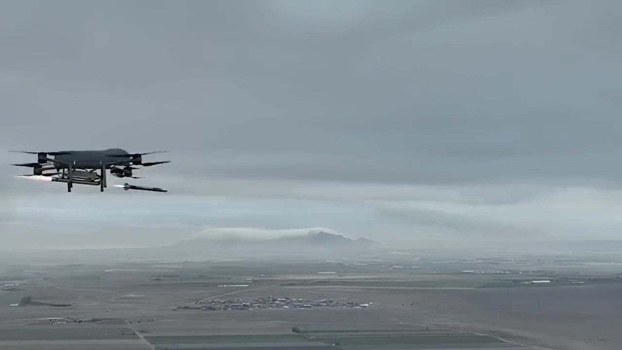 Roketsan Demonstrates Mete on HAVELSAN’s Barkan
