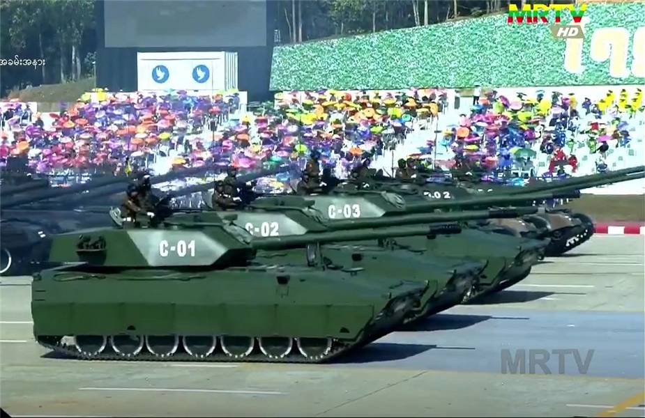 Myanmar Unveils New Domestic Weapons
