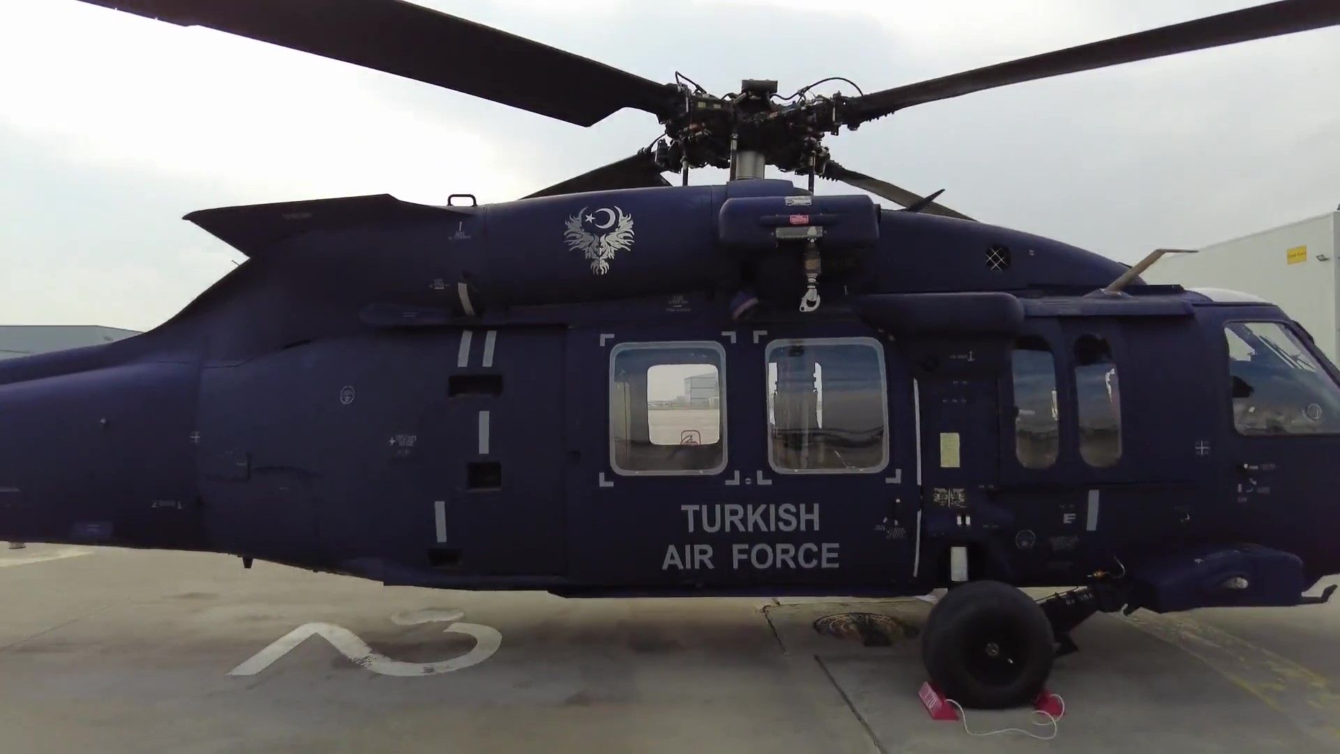 The First Black Hawk for Turkish Air Force