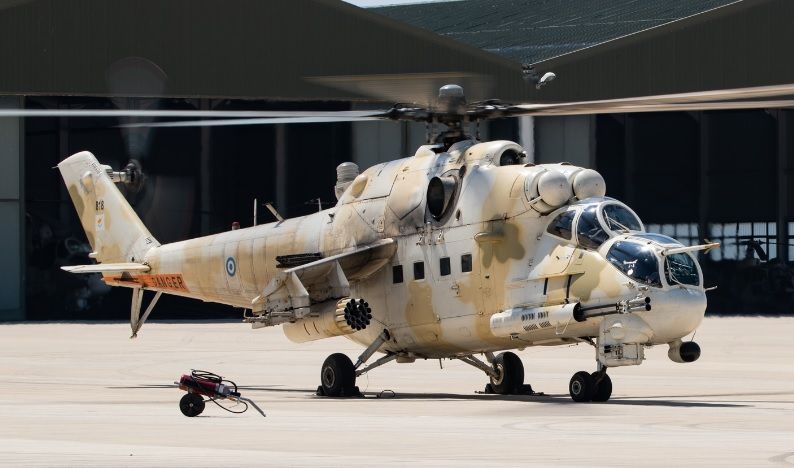 Serbia will acquire 5 Mi-35PN helicopters from the Greek Cyprus