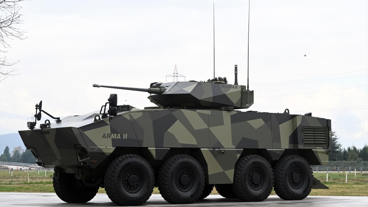 OTOKAR Introduced the 8X8 ARMA II